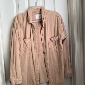 Thread & Supply Tan Button-Up Shirt